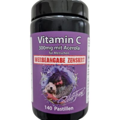 Vitamin C 300mg Acerolakirsch Lutschpastillen