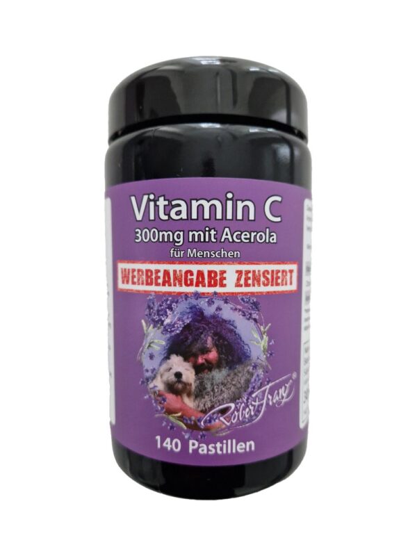 Vitamin C 300mg Acerolakirsch Lutschpastillen