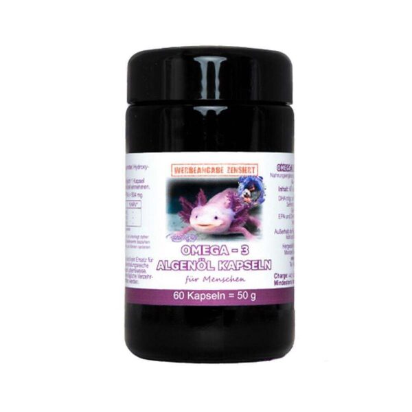 Omega 3 Algenöl 60 Kapseln